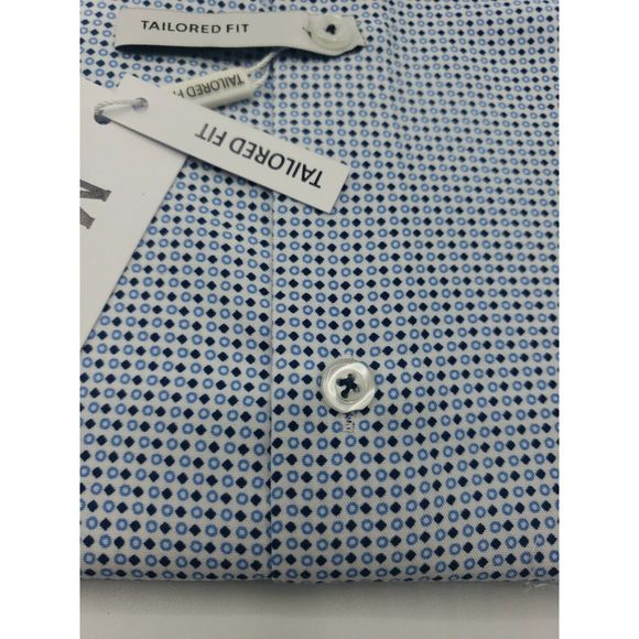 SALE!  GEOMETRIC Tailor Fit Button Down MONZA - Picture 3 of 8